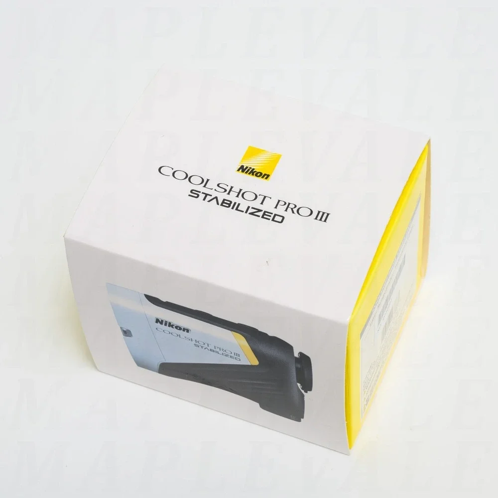 Nikon Coolshot Pro III Stabilized Golf Laser Rangefinder W/ Slope ID 16788 NEW